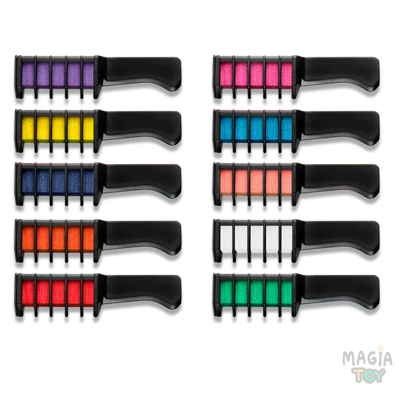Kit com 10 pentes de Colorir Cabelo — foto 1