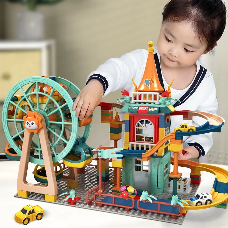 Roda Gigante Blocos de Construção Brinquedo Educativo — foto 1