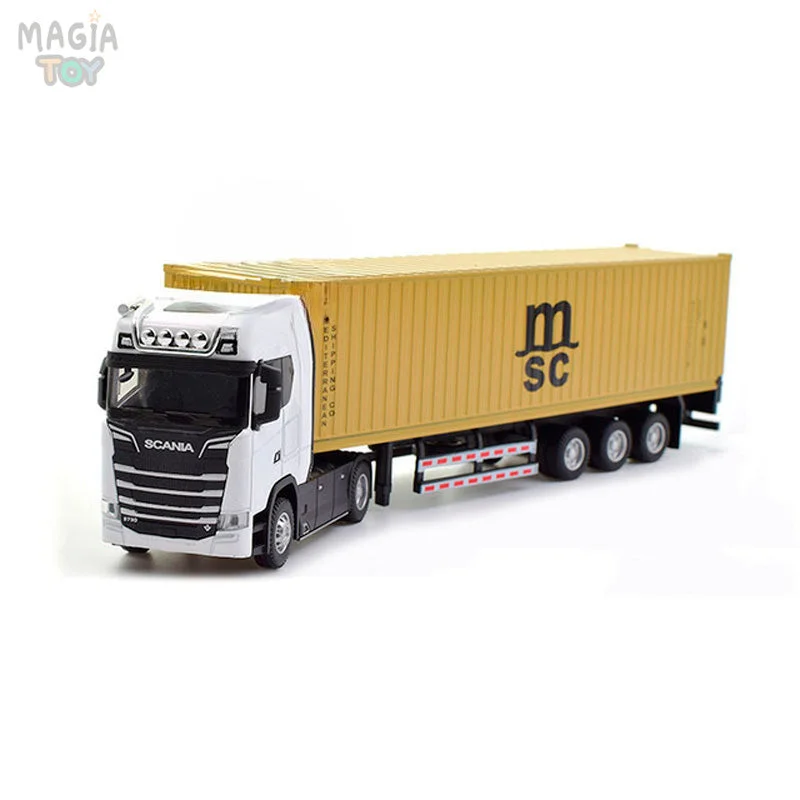 Scania Miniatura 1:50 escala — Branco — foto 1