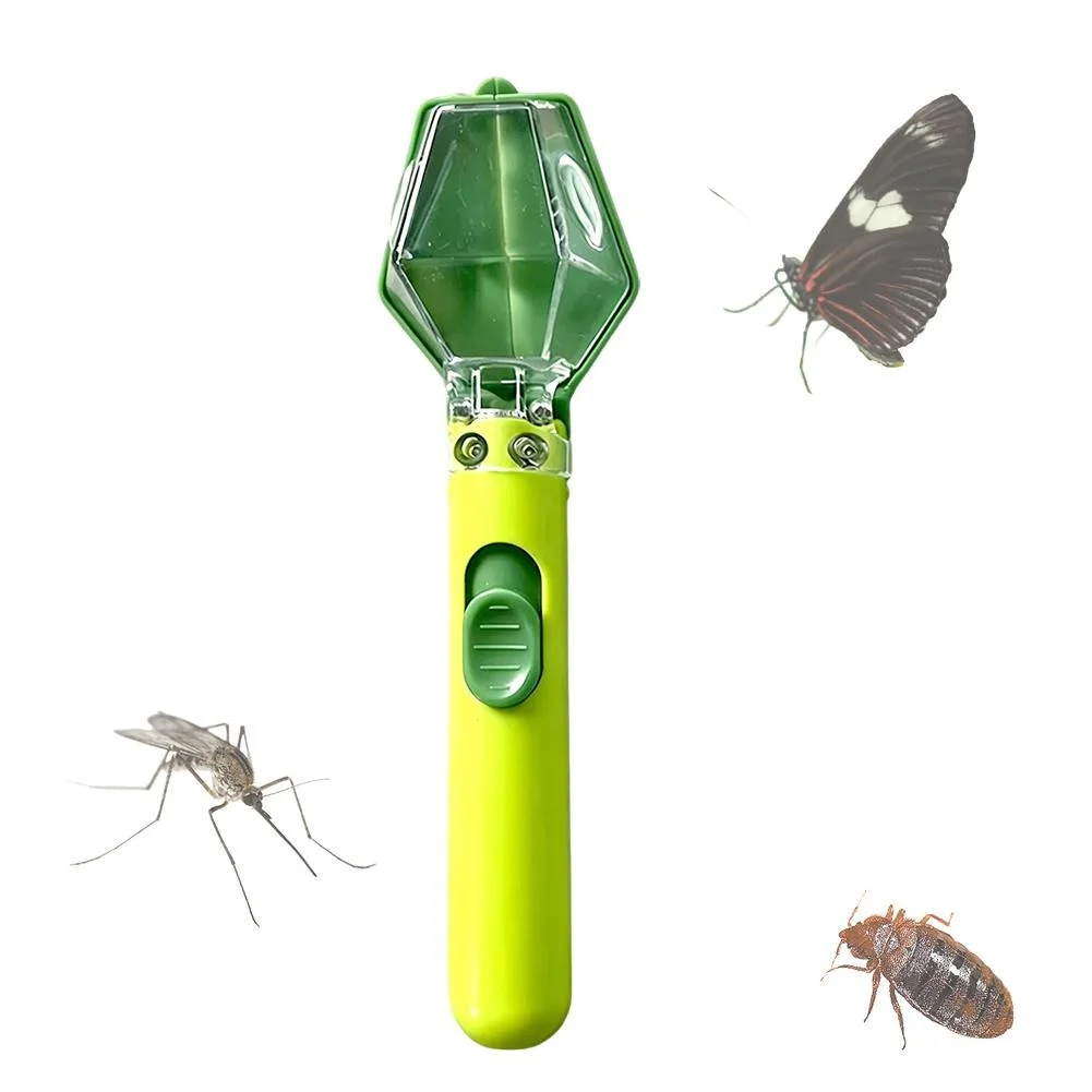 Pegador de Insetos com Lupa — Verde — foto 1