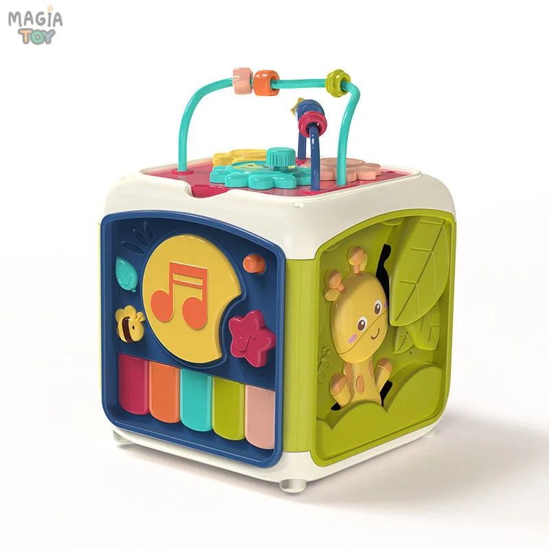 Cubo de Atividades para Bebês 7 em 1 — Azul — foto 1