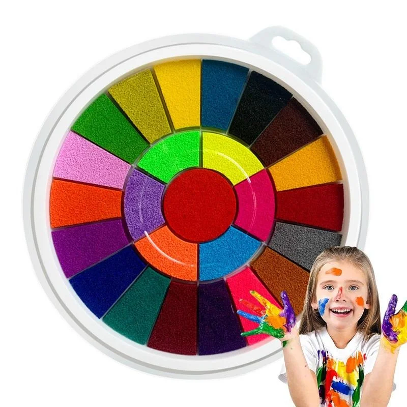 Kit Pintura a Dedo com Livro de Atividades — Padrão — foto 1