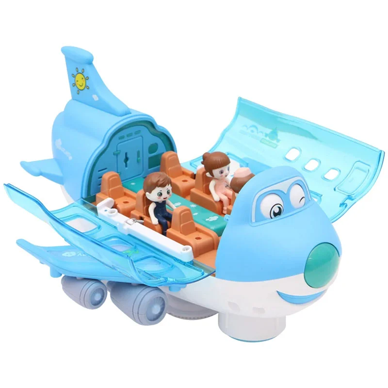 AirMelody 360 – Avião que Canta e Gira — AZUL — foto 1