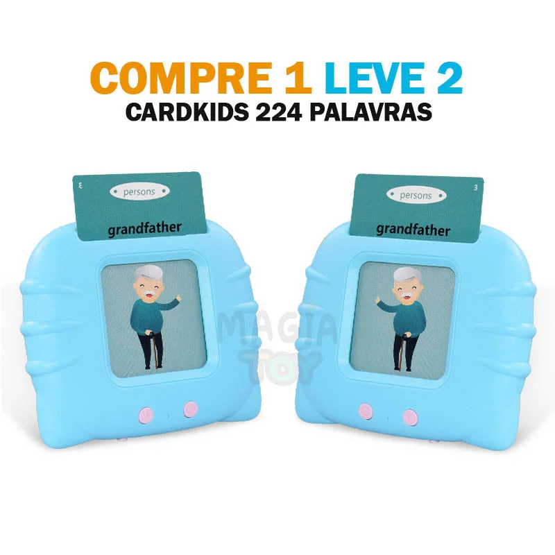 CardKids 224 Palavras – Compre 1 e Leve 2 — 2 Azul — foto 1