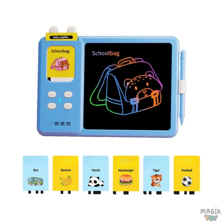 Novo CardKids 2 – Aprenda inglês desenhando e reproduzindo sons — Azul — foto 1