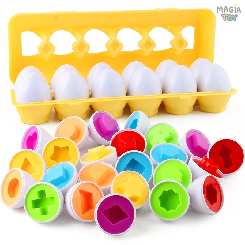 Toy Eggs Brinquedo Educativo de Formas — foto 1