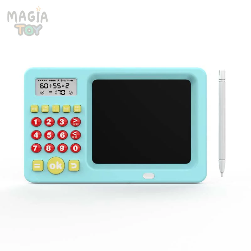Tablet Educativo Aprender Matemática Montessori — Azul — foto 1